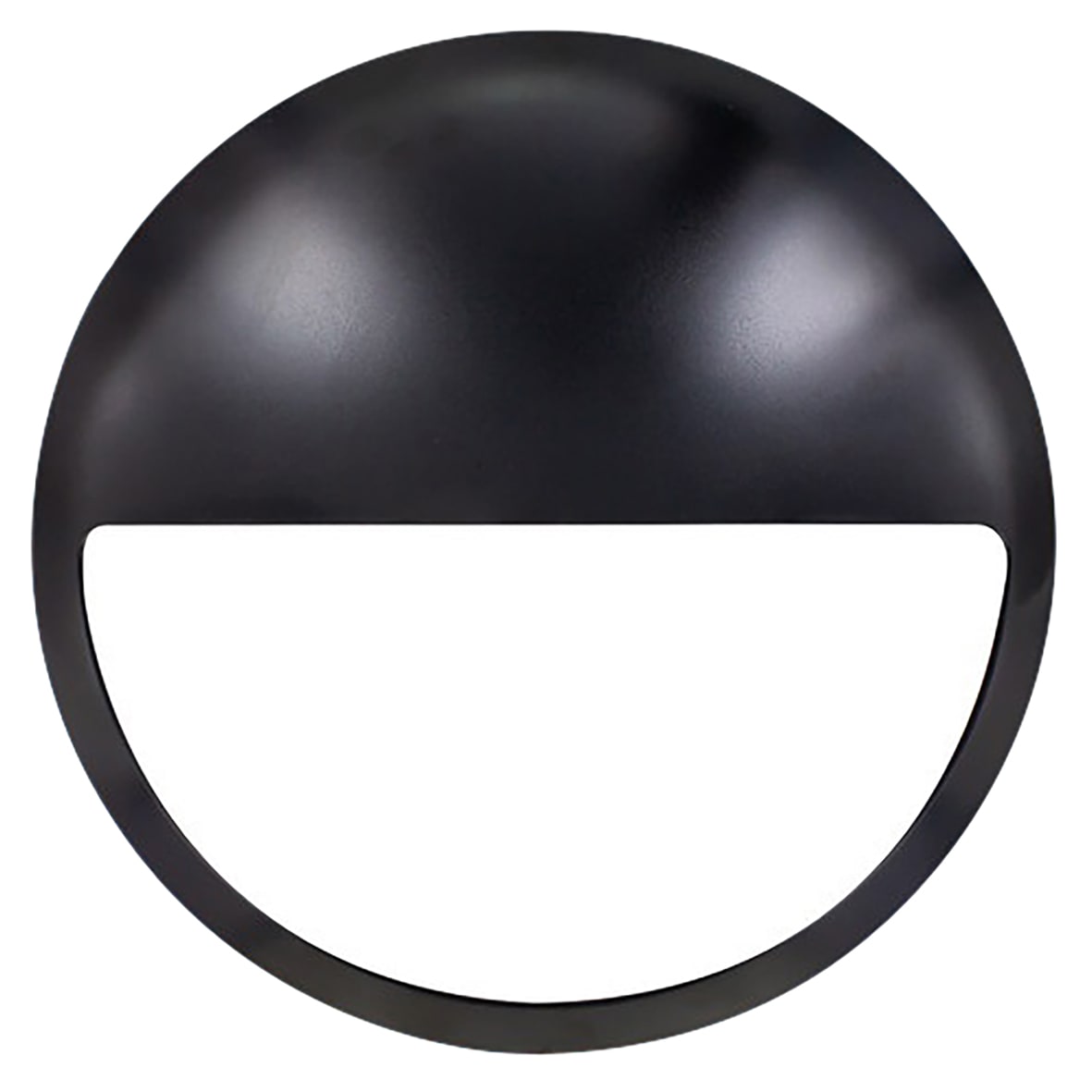LED Tough-Shell+ Eyelid Cover for 308mm Bulkhead Light - Black