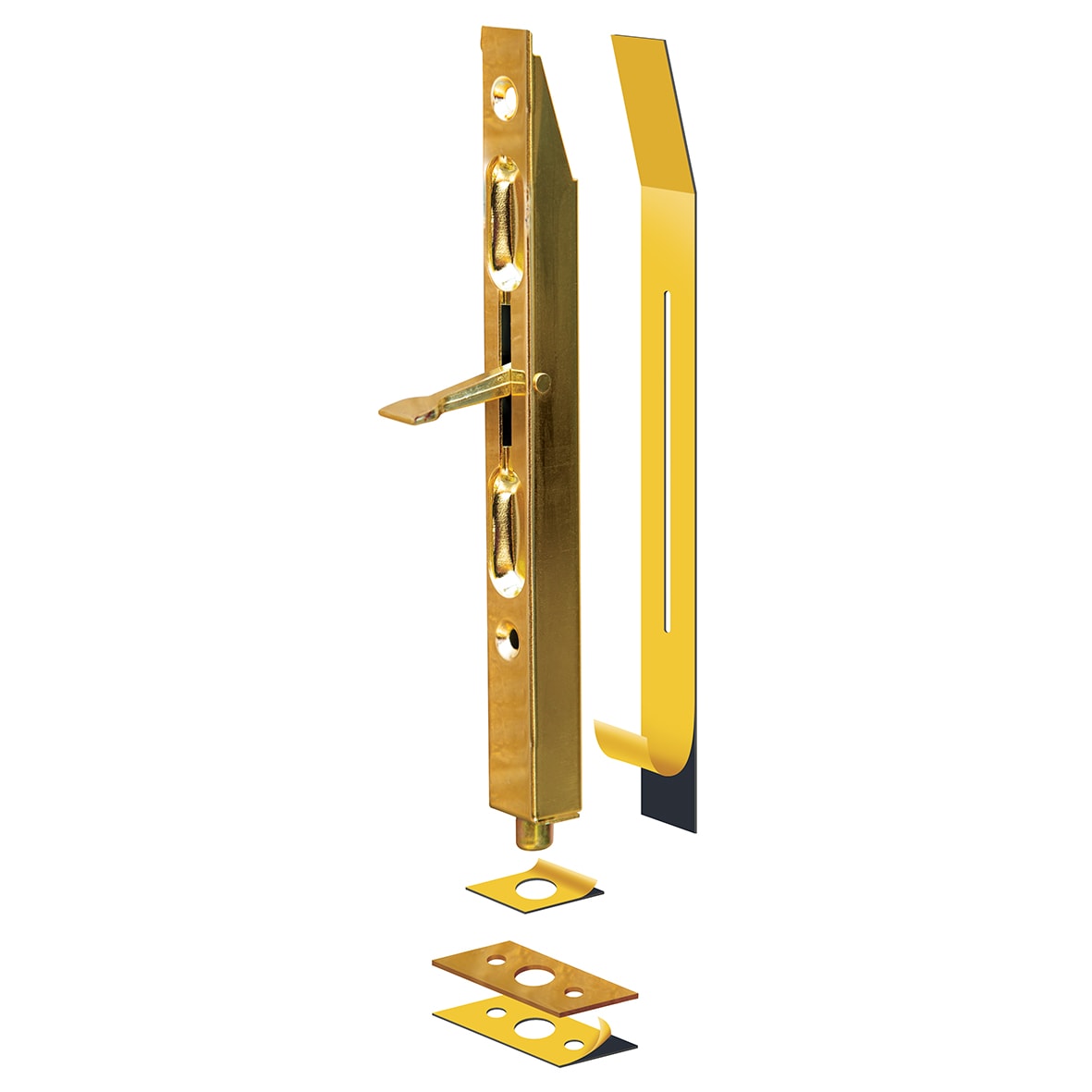 Universal Intumescent Kit for Flush Bolts - Square & Radius - & - 300/450mm Length