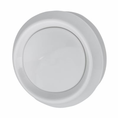 Air Extract / Supply Valve - 6"/150mm - White