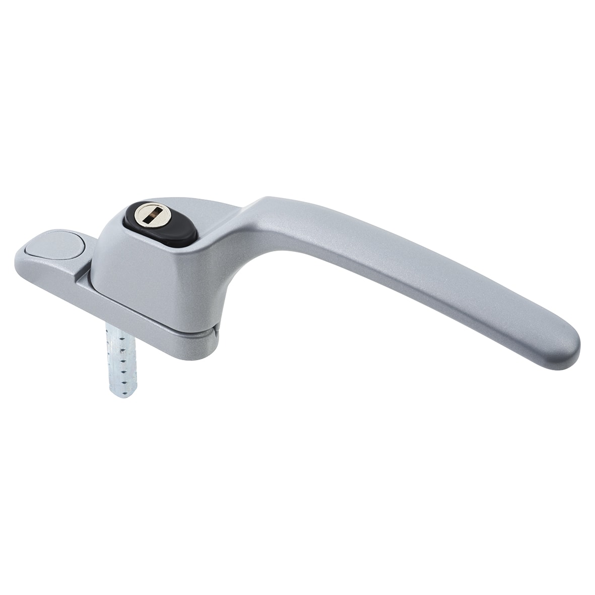 uPVC/Timber Connoisseur Offset Locking Multipoint Window Handle - RH - Premium Satin