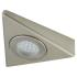 Forum Culina Fonte 1.5W LED Triangle Cabinet Downlight - IP44 - 4000K Cool White - Satin Nickel 856721P