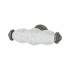 24mm Porcelain Crackle Glaze Shutter T-Bar Cabinet Knob - 76 x 24mm - Pewter Effect 347331P