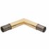 38mm Solid Brass 90° Mitred Elbow - Polished 178541P
