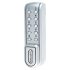 Kitlock Electronic Locker and Cabinet Code Lock - Silver Grey 524851P