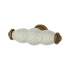 24mm Porcelain Crackle Glaze Shutter T-Bar Cabinet Knob - 76 x 24mm - Antique Brass 851761P