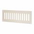 Plain Slotted Vent - 242 x 89mm - 4800mm² Free Air Flow - Polished Stainless Steel 987181P