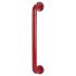 Rouge Red Nylon D-Bar Door Pull Handle on Rose - Screw Fix - 600mm c/c 367481P