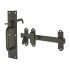 Heavy Duty Suffolk Gate Thumb Latch - 204 x 43mm - Black Galvanised 907502P