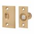 Bales Roller Ball Catch - 25 x 54mm Faceplate - Polished Brass 611612P