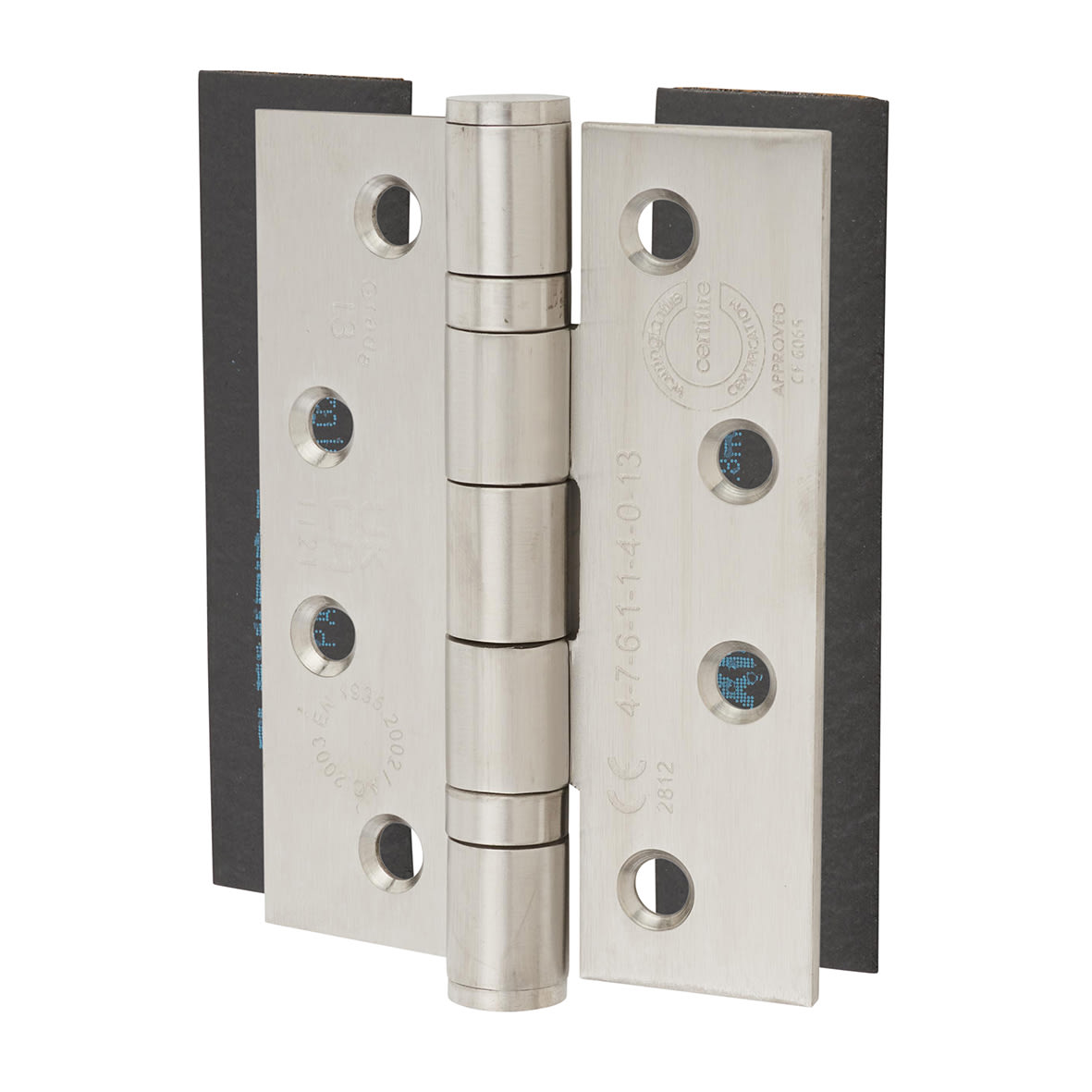 Flexifire Intumescent Hinge Pads For & - Square - 100 x 30 x 0.8mm - Pack of 6 798922P