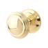 Marcus Polished Brass Mortice Door Knob - 69mm Rose Diameter - Goodrich Range 073942P