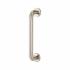 316 Satin Stainless Steel 22mm D-Bar Door Pull Handle on Rose - Bolt Fix - 250mm Centres 755162P