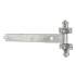 Light Duty Reversible Hook & Band Gate Hinge - 350 x 45mm - Galvanised - Pair 559072P