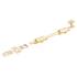 French Door Bolt/Flat Section Bolt - 202 x 42mm - Polished Brass 710382P