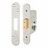 Architectural Euro Profile Deadlock - 65mm Case - 44mm Backset - Radius - Satin Stainless 932013P