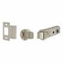 FastLatch Tubular Push-Fit Bolt Through Latch - 73mm Case - 57mm Backset - Round - Satin Nickel 317223P
