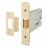 Heavy Duty Bolt Through Flat Latch - 104mm Case - 82mm Backset - PVD Brass 588053P