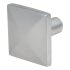 Pyramid Style Square Cabinet Knob - 29 x 29mm - Satin Chrome 687883P