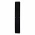 Plastic Plain Finger Plate - 450 x 75 x 1.5mm - Black 231614P