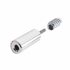 Bramah Rola Wooden Sash Window Stop - 31mm - Polished Chrome - 2 Body + 4 Inserts 303254P