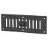 Decorative Hit & Miss Vent - 225 x 82mm - Antique Black 114254P