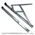 Standard uPVC/Timber Window Friction Stay Hinge - 17mm Stack - 12"/300mm - Top Hung - Pair 138564P