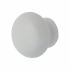 Ceramic/Porcelain Round Cabinet Knob - 35mm Diameter - White 620105P