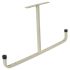 Heavy Duty Tubular Garage and Shed Ceiling Mount Storage T-Hook - 555mm Depth - Cream/Black 402205P