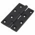 Cast Iron Butt Door Hinge - 100 x 65 x 4.5mm - Antique Black Iron - Pair 747515P