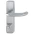 Outside Access Device with Cylinder - Lever - Sat Stainless Steel 213295P