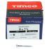 Twin Threaded Pozi Round Head Wood Screws - 8 x 1 1/2" - Zinc Plated - Pack of 200 689395P