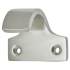 Heavy Cast Pattern Sash Window Finger Lift - 50 x 36mm - Satin Chrome 750695P