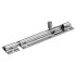 Polished Chrome Straight Barrel Bolt - Budget Range - 100 x 25mm 234516P