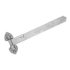 Heavy Duty Reversible Hook & Band Gate Hinge - 400 x 38mm - Galvanised - Pair 374026P