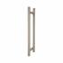 Satin Stainless Steel 19mm T-Bar Door Pull Handles - Back to Back - 305mm Centres 298126P