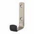 Cubicle Coat Hook - 19-20mm Panels - 304 Stainless Steel 321846P