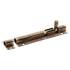 Antique Brass Straight Barrel Bolt - 150 x 25mm 367456P