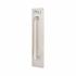 Satin Stainless Steel 19mm D-Bar Door Pull Handle on Plate - PULL - Screw Fix - 625 x 125mm 606486P