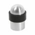 Commercial Floor Mounted Door Stop - 50 x 30mm - Satin Stainless Steel 405586P