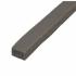 Rubber Foam Weatherstrip - 3500mm Length - Black 283107P