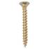 Solo Chippy Pozi Countersunk Wood Screws - 4.0 x 35mm - Yellow Zinc - Pack of 200 267607P