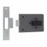 Fire Brigade FB4 Rim Slam Lock - 110mm Case - 45mm Backset - Right Hand - Open Out - Silver 123927P