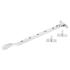 Budget Victorian Casement Window Stay - 10"/250mm Length - Polished Chrome 696747P