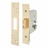 Architectural Euro Profile Deadlock - 78mm Case - 57mm Backset - PVD Brass 866367P