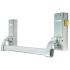 Single Door Panic Latch - Timber Door - Silver 019867P