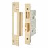 Architectural Bolt Through Bathroom Lock - 65mm Case - 44mm Backset - PVD Brass 413408P
