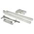 Medium Duty Rising Field Gate Hinge Set - 600 x 90mm - Galvanised 017728P