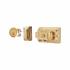 Traditional Nightlatch - 60mm Backset - Polished Brass Case/Cylinder 334938P