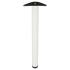 Adjustable Worktop Support Breakfast Bar Table Leg - 60 x 710-735mm - White - Pack of 4 321348P