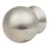 Turned Ball Cabinet Knob - 30mm Diameter - Satin Stainless Steel 398958P